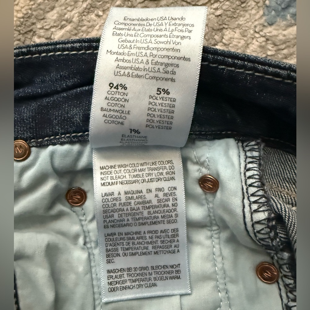 MOTHER Denim Looker Crop Jeans - On the Edge - Picture 9 of 11